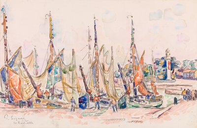 La Rochelle: Boats by Paul Signac
